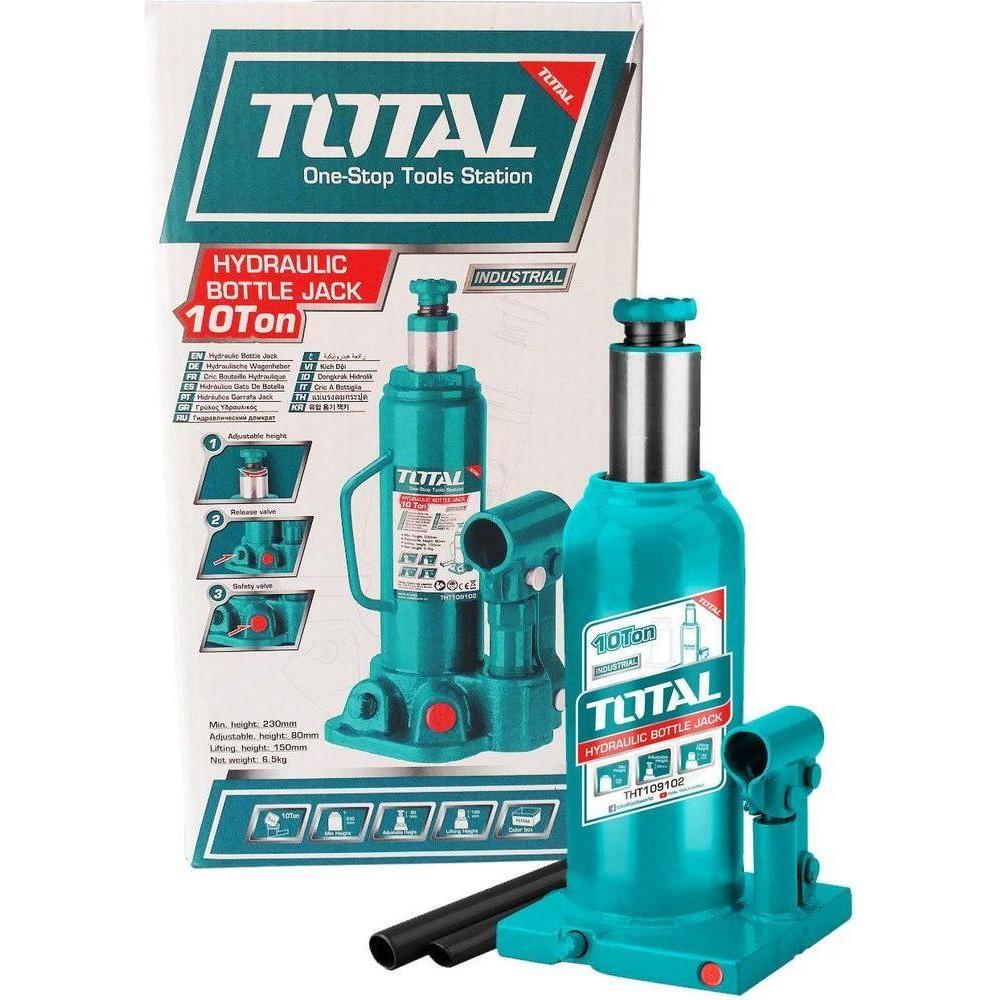 Total Hydraulic Bottle Jack | Total by KHM Megatools Corp. Total Hydraulic Bottle Jack | Total by KHM Megatools Corp.